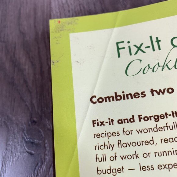 Fix It & Forget It Cookbook Collection Robin Rifkin 2000 Paperbook - Picture 3 of 12